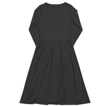 Load image into Gallery viewer, Vestido midi con manga larga eclipse