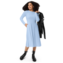 Load image into Gallery viewer, Vestido midi con manga larga hawkes