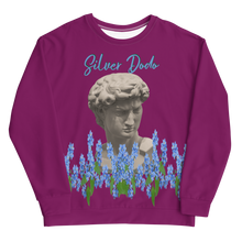 Load image into Gallery viewer, Sudadera unisex Febe berenjena