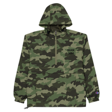 Load image into Gallery viewer, Chaqueta bordada plegable Champion con Silver Dodo. Bordado negro 2