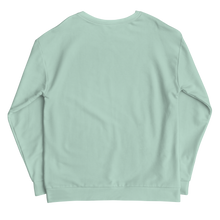 Load image into Gallery viewer, Sudadera unisex Amarilis Labios azul aire
