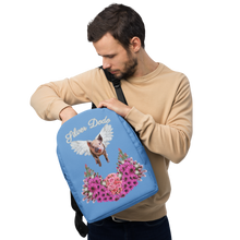 Load image into Gallery viewer, Mochila minimalista Ikerne azul