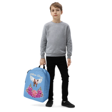 Load image into Gallery viewer, Mochila minimalista Ikerne azul