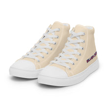 Load image into Gallery viewer, Zapatillas de lona de caña alta para hombre papaya whip