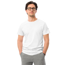 Load image into Gallery viewer, Camiseta premium de algodón para hombre blanco
