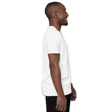 Load image into Gallery viewer, Camiseta premium de algodón para hombre blanco