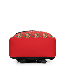 Load image into Gallery viewer, Mochila minimalista Deleite rojo celestial