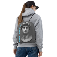 Load image into Gallery viewer, Mochila con cordones David gris