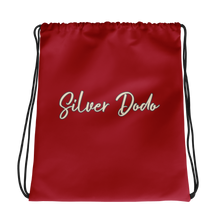 Load image into Gallery viewer, Mochila con cordones básica carmine