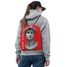 Load image into Gallery viewer, Mochila con cordones David rojo
