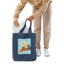 Load image into Gallery viewer, Tote bag vaquera orgánica Vuelo
