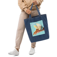 Load image into Gallery viewer, Tote bag vaquera orgánica Vuelo
