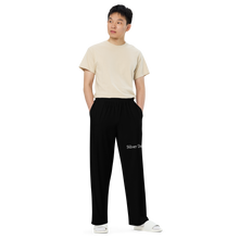 Load image into Gallery viewer, Pantalón ancho unisex negro
