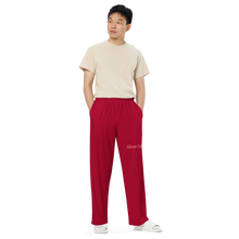 Load image into Gallery viewer, Pantalón ancho unisex carmine