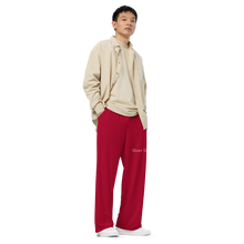 Load image into Gallery viewer, Pantalón ancho unisex carmine