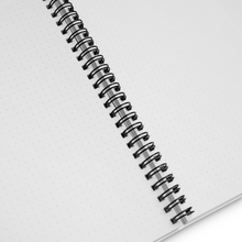 Load image into Gallery viewer, Libreta de puntos negra splash