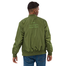 Load image into Gallery viewer, Chaqueta bomber reciclada premium "I am my religion" unisex Perfecto