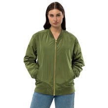 Load image into Gallery viewer, Chaqueta bomber reciclada premium "I am my religion" unisex Perfecto