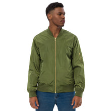 Load image into Gallery viewer, Chaqueta bomber reciclada premium "I am my religion" unisex Perfecto