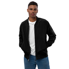 Load image into Gallery viewer, Chaqueta bomber reciclada premium bordado trasero blanco