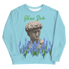 Load image into Gallery viewer, Sudadera unisex Febe azul celeste