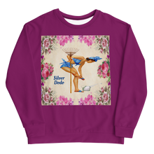 Load image into Gallery viewer, Sudadera unisex Norma berenjena