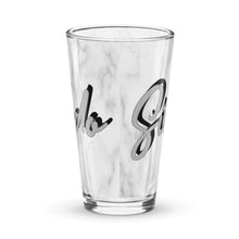 Load image into Gallery viewer, Vaso de cerveza estampado mármol