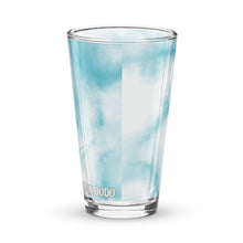 Load image into Gallery viewer, Vaso de cerveza tie-dye azul ligero