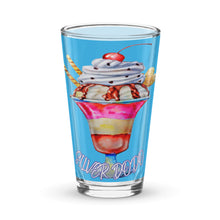 Load image into Gallery viewer, Vaso de cerveza Helado azul cielo profundo