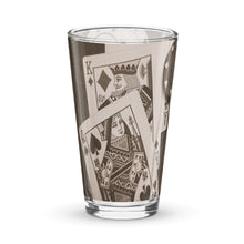Load image into Gallery viewer, Vaso de cerveza Poker sepia