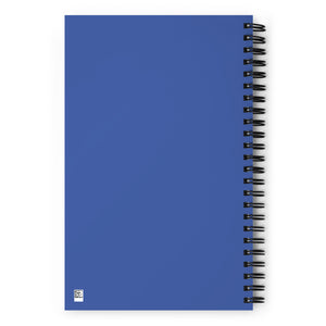 Libreta de notas con espiral Geri azul