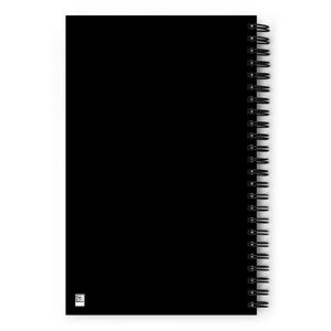 Libreta de notas con espiral Geri negro
