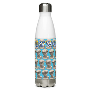 Botella de agua de acero inoxidable Adriel azul