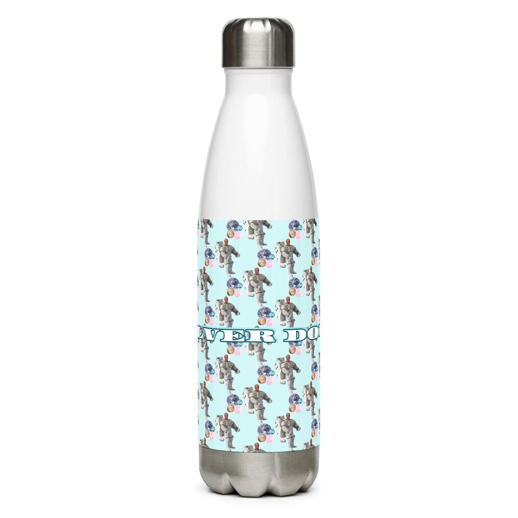 Botella de agua de acero inoxidable Astronaut Cyan ligero