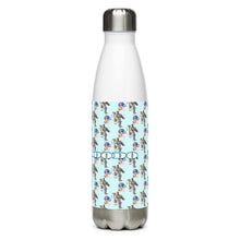 Load image into Gallery viewer, Botella de agua de acero inoxidable Astronaut Cyan ligero
