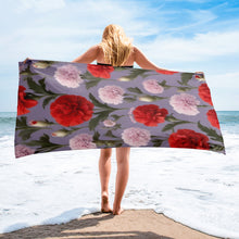 Load image into Gallery viewer, Toalla Silken Carnations Bloom