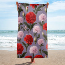 Load image into Gallery viewer, Toalla Silken Carnations Bloom