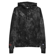 Load image into Gallery viewer, Sudadera Champion tie-dye unisex bordado manga rojo
