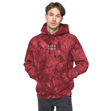 Load image into Gallery viewer, Sudadera Champion con Silver Dodo tie-dye unisex bordado central blanco