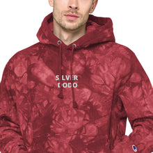 Load image into Gallery viewer, Sudadera Champion con Silver Dodo tie-dye unisex bordado central blanco