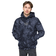 Load image into Gallery viewer, Sudadera Champion con Silver Dodo tie-dye unisex bordado central blanco