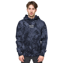 Load image into Gallery viewer, Sudadera Champion con Silver Dodo tie-dye unisex bordado central blanco