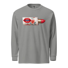 Load image into Gallery viewer, Camiseta gruesa teñida de manga larga Lipstick