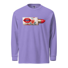 Load image into Gallery viewer, Camiseta gruesa teñida de manga larga Lipstick