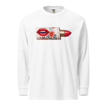 Load image into Gallery viewer, Camiseta gruesa teñida de manga larga Lipstick