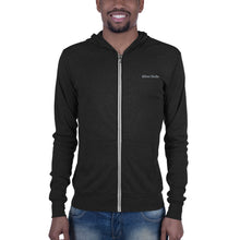 Load image into Gallery viewer, Sudadera con cremallera unisex bordado gris
