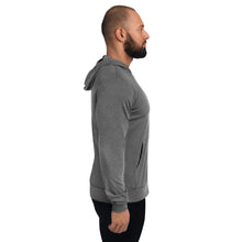 Load image into Gallery viewer, Sudadera con cremallera unisex bordado rojo