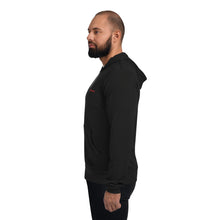 Load image into Gallery viewer, Sudadera con cremallera unisex bordado rojo