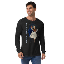 Load image into Gallery viewer, Camiseta manga larga unisex letras blancas Eleonora