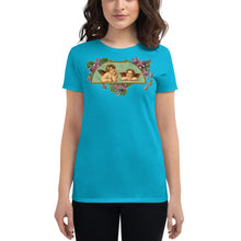 Load image into Gallery viewer, Camiseta de manga corta para mujer Anges